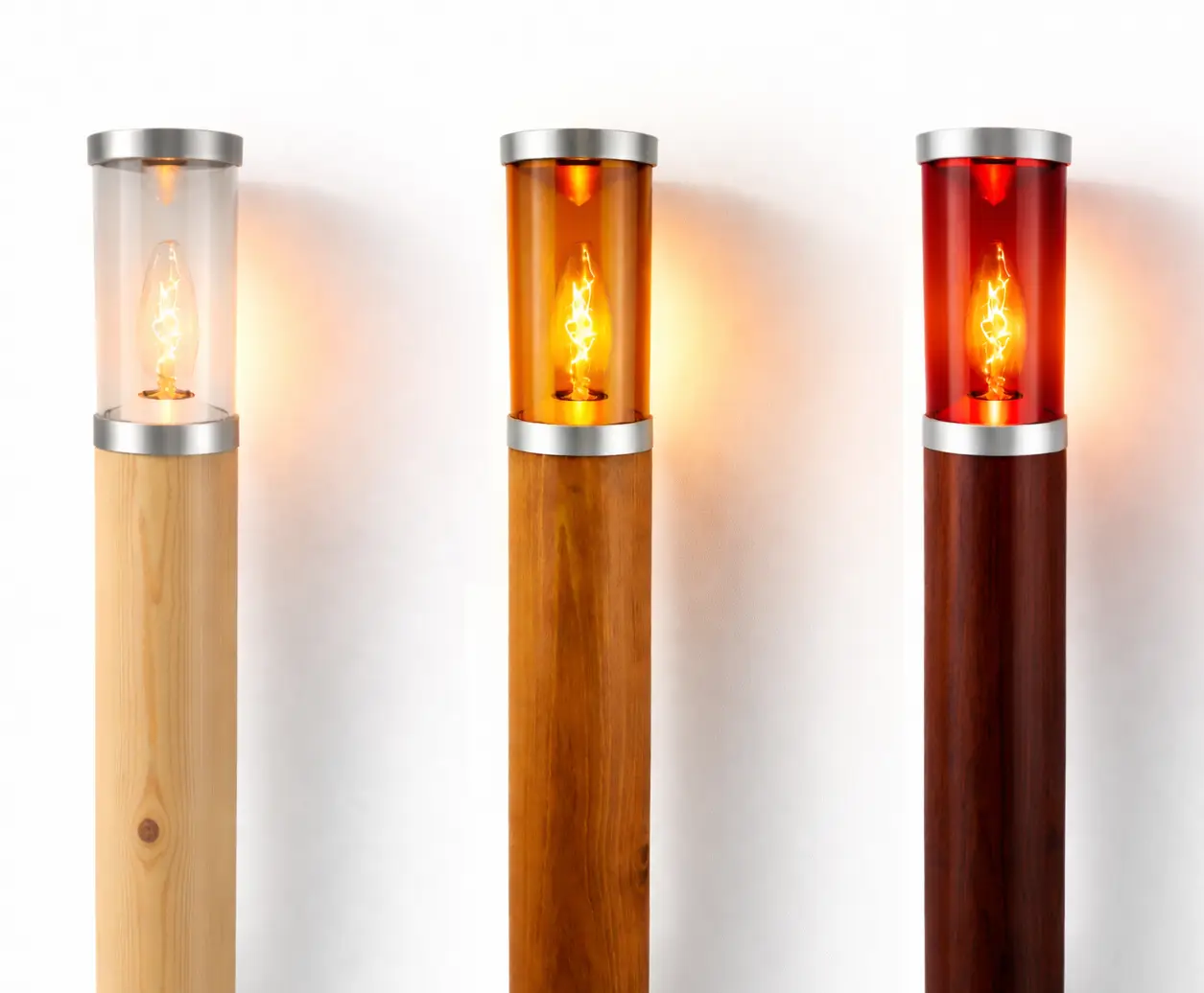 Firewood Design kézzel készített lámpa variációk